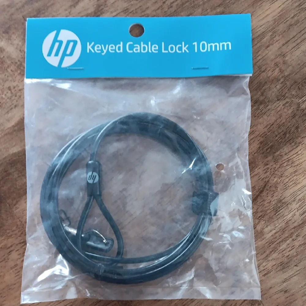 HP Keyed Cable Lock 10mm